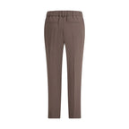 Brunello Cucinelli Gray Acetate Casual Pants