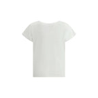 James Perse White Cotton T-Shirt - Zeiniez