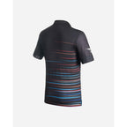 Diadora Black Polyester Polo Shirt