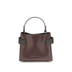 Brunello Cucinelli Bordeaux Leather Handbag