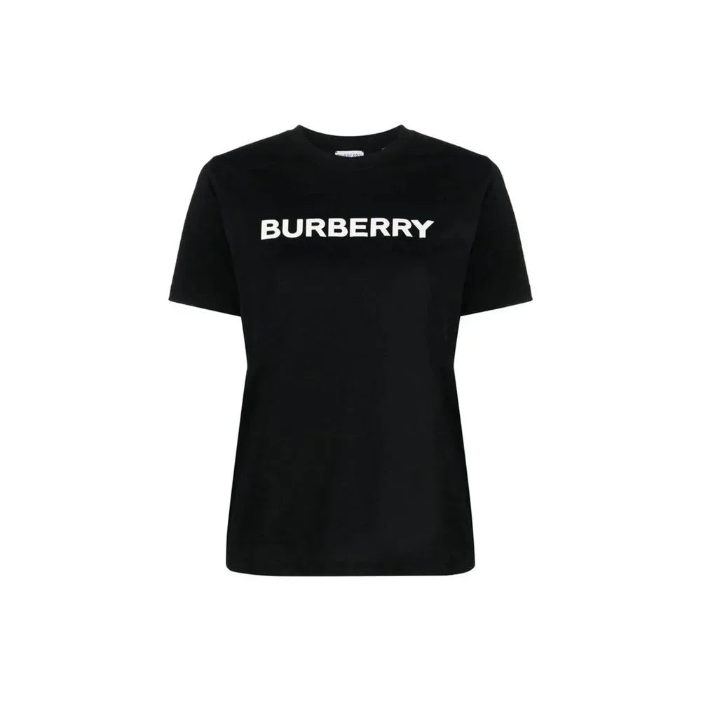 Burberry Black Cotton T-Shirt - Zeiniez