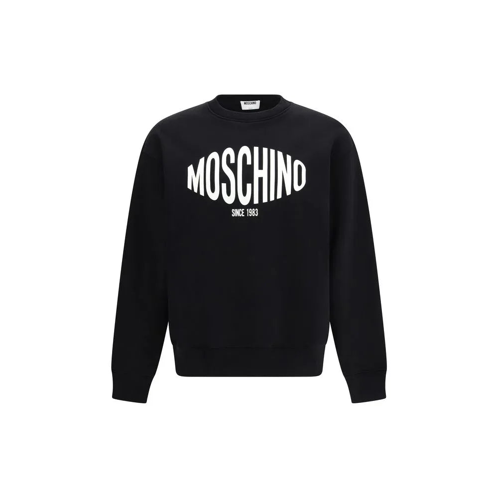Moschino Black Cotton Sweatshirt - Zeiniez