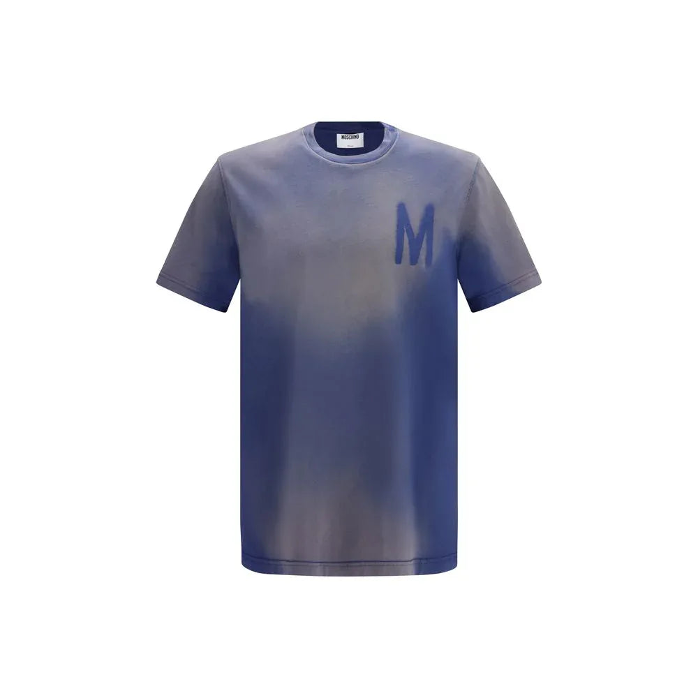 Moschino Blue Cotton T-Shirt - Zeiniez