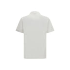 Ferragamo White Cotton Polo Shirt - Zeiniez