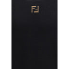 Fendi Black Wool Oves Aries Sweatshirt