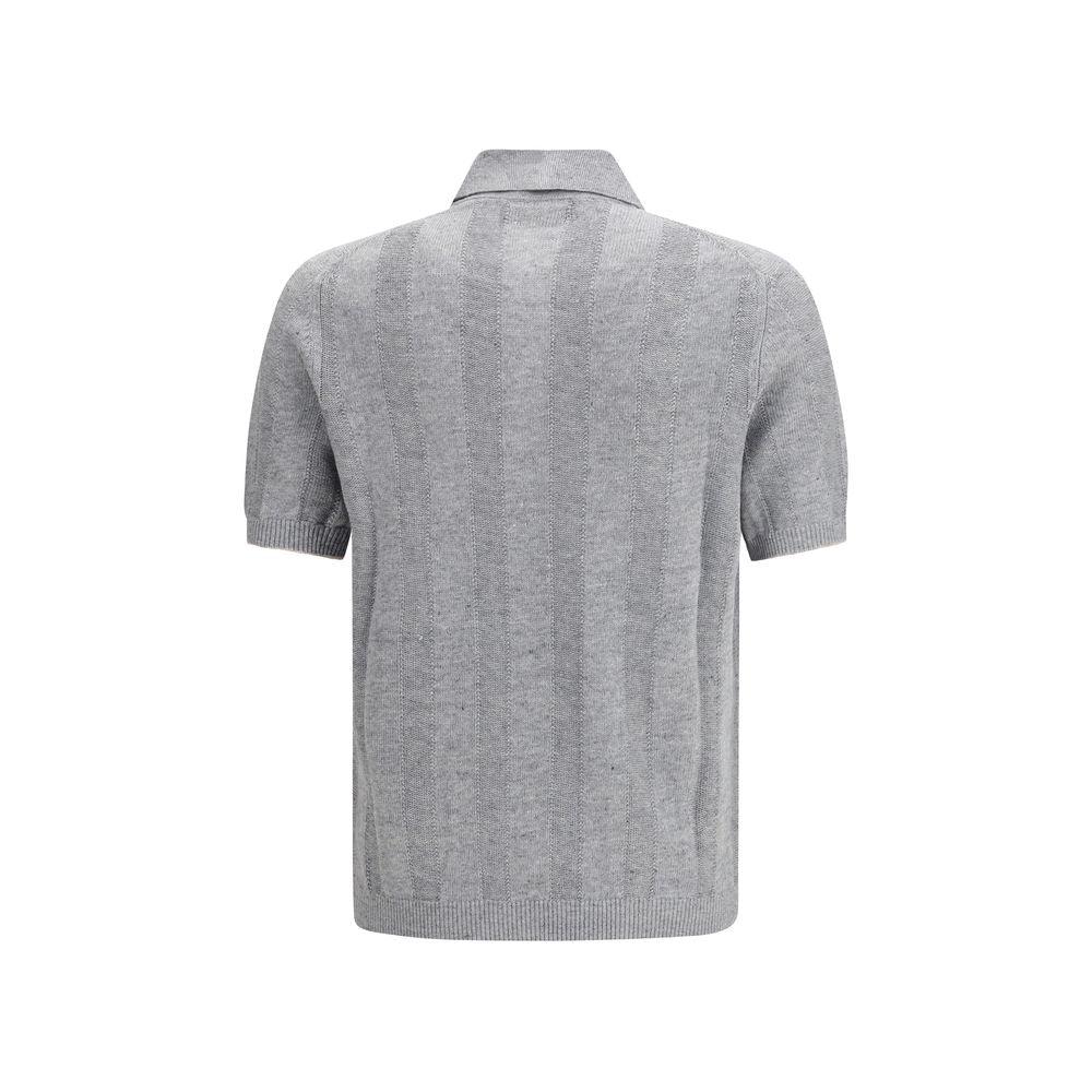 Brunello Cucinelli Gray Cotton Sweatshirt - Zeiniez