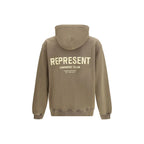 Represent Brown Cotton Sweatshirt - Zeiniez