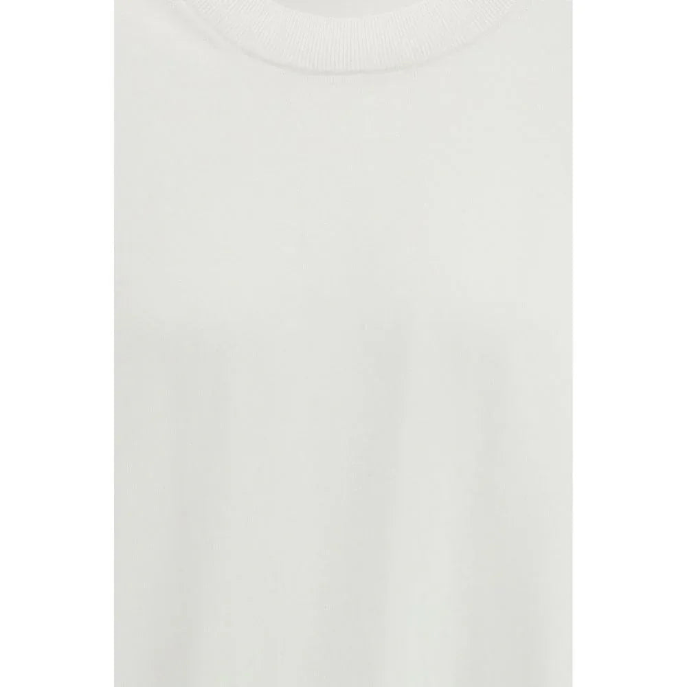 Laneus White Cotton T-Shirt - Zeiniez