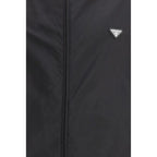 Prada Black Recycled Polyamide Shell Jacket - Zeiniez