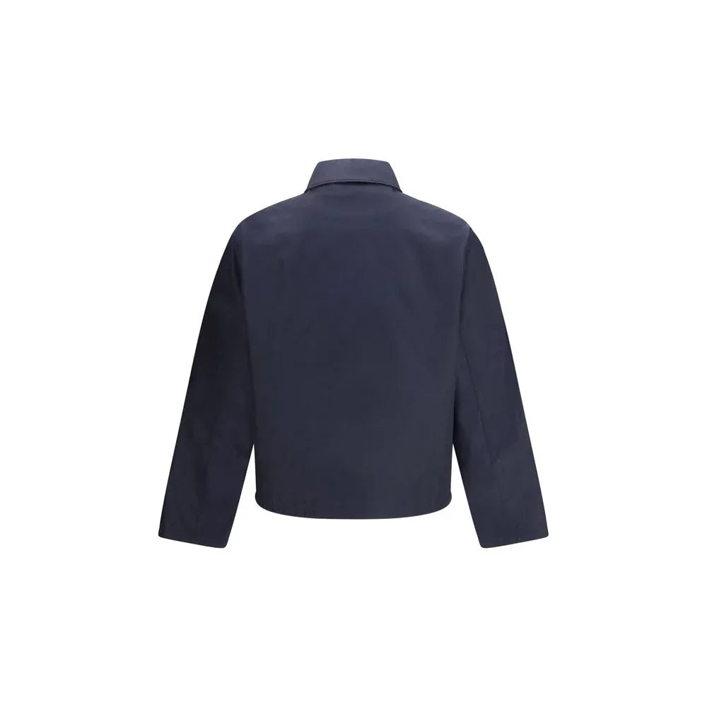 Prada Blue Nylon Shell Jacket - Zeiniez