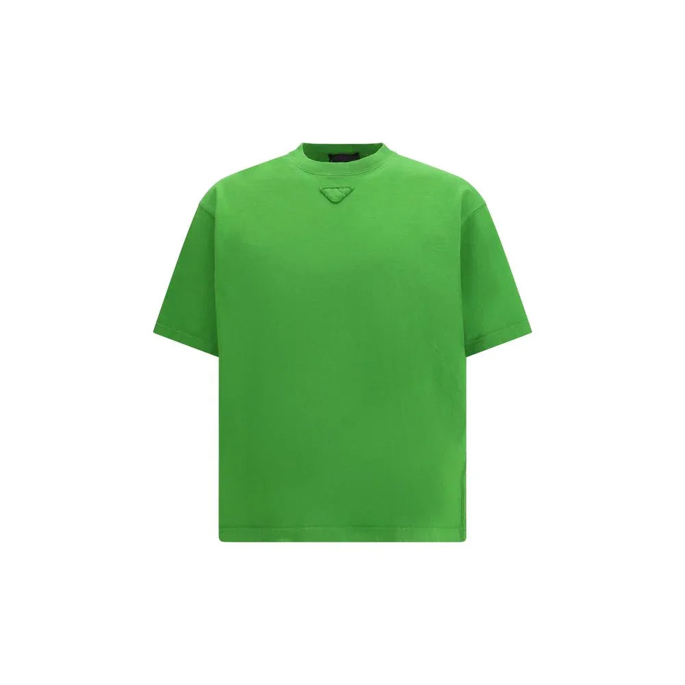 Prada Bicolor Cotton T-Shirt - Zeiniez