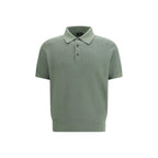 Brioni Bicolor Cotton Polo Shirt - Zeiniez