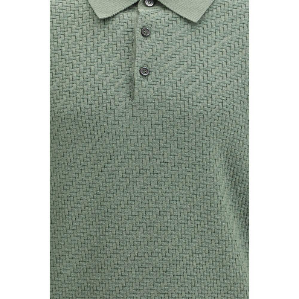 Brioni Bicolor Cotton Polo Shirt - Zeiniez