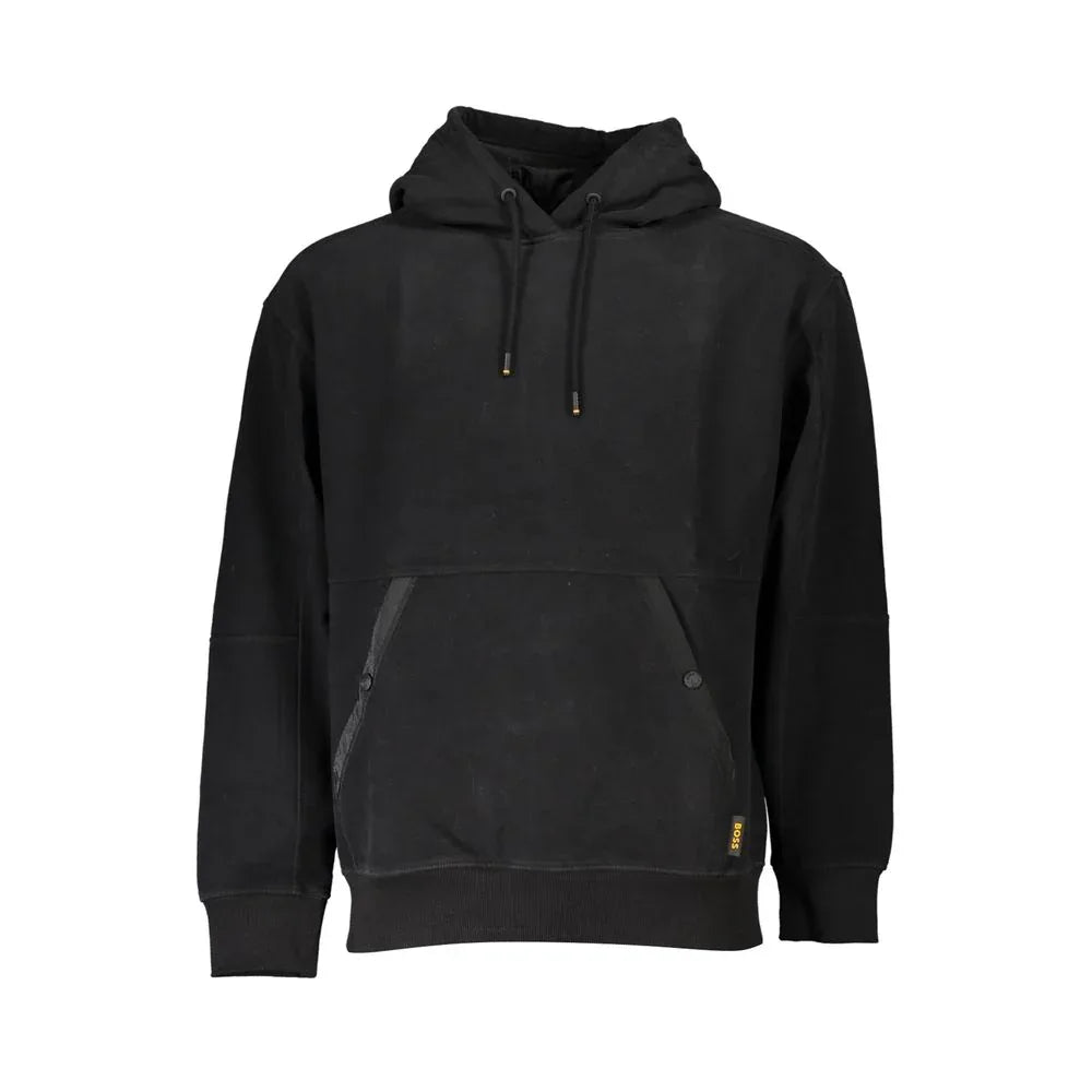Hugo Boss Black Cotton Mens Sweatshirt - Zeiniez