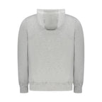 North Sails Gray Cotton Mens Sweater Hoodie