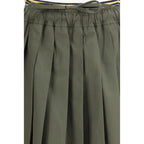 Prada Bicolor Polyester Midi Skirt - Zeiniez