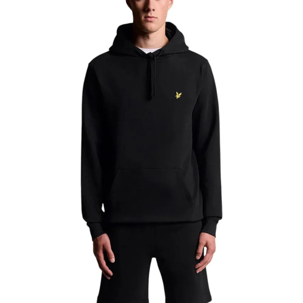 Lyle & Scott Black Cotton Hoodie - Zeiniez