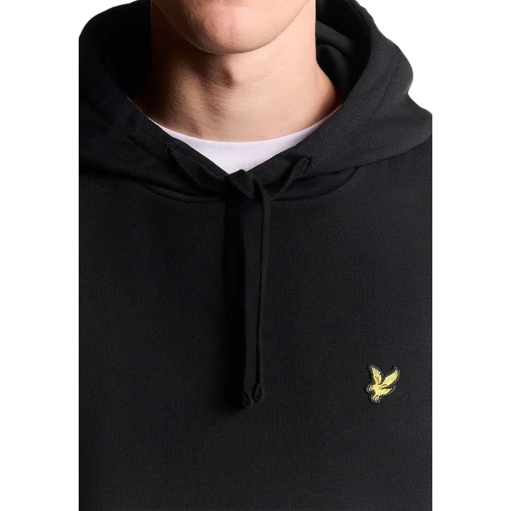 Lyle & Scott Black Cotton Hoodie - Zeiniez
