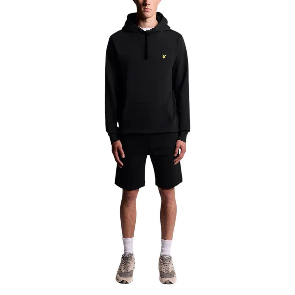 Lyle & Scott Black Cotton Hoodie - Zeiniez