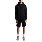 Lyle & Scott Black Cotton Hoodie - Zeiniez