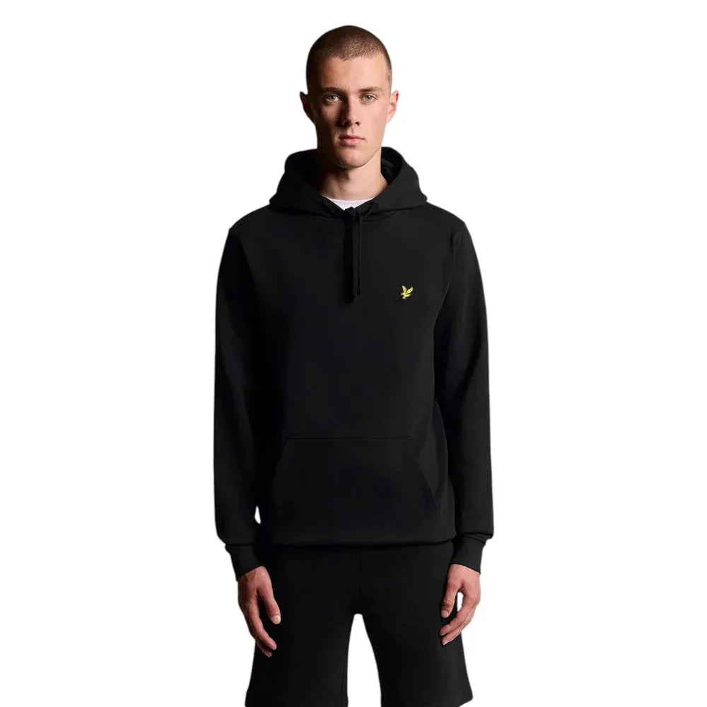Lyle & Scott Black Cotton Hoodie - Zeiniez