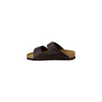 Birkenstock Brown Synthetic Slippers - Zeiniez