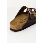 Birkenstock Brown Synthetic Slippers - Zeiniez