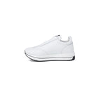 Love Moschino White Leather Low Top Sneakers - Zeiniez