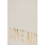 Love Moschino Beige Polyethylene Handbag