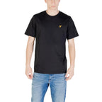 Lyle & Scott Black Cotton T-Shirt - Zeiniez