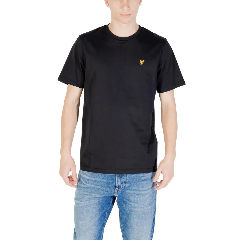 Lyle & Scott Black Cotton T-Shirt - Zeiniez