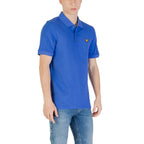 Lyle & Scott Blue Cotton Polo Shirt - Zeiniez