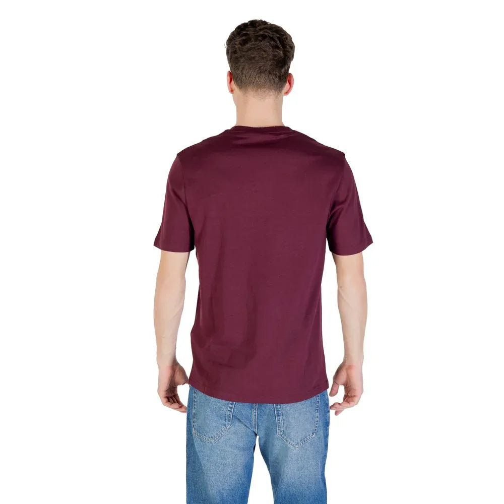 Lyle & Scott Bordeaux Cotton T-Shirt - Zeiniez