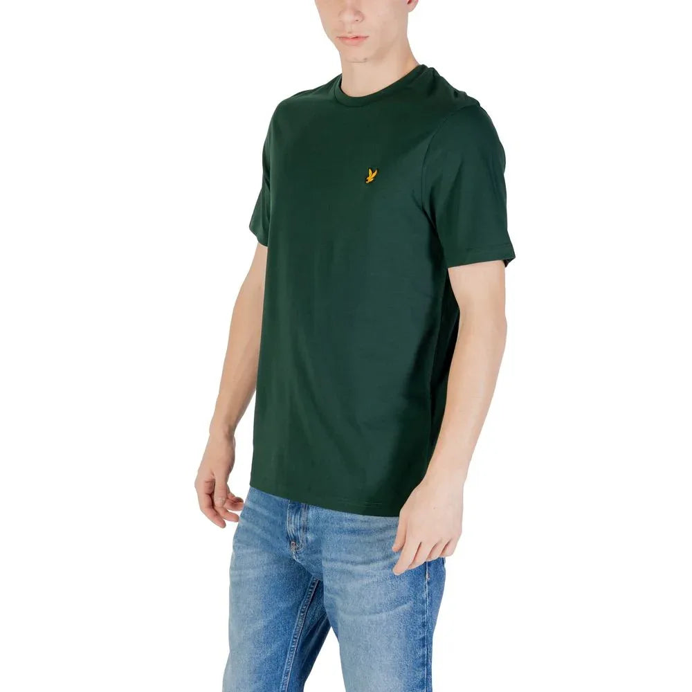 Lyle & Scott Green Cotton T-Shirt - Zeiniez