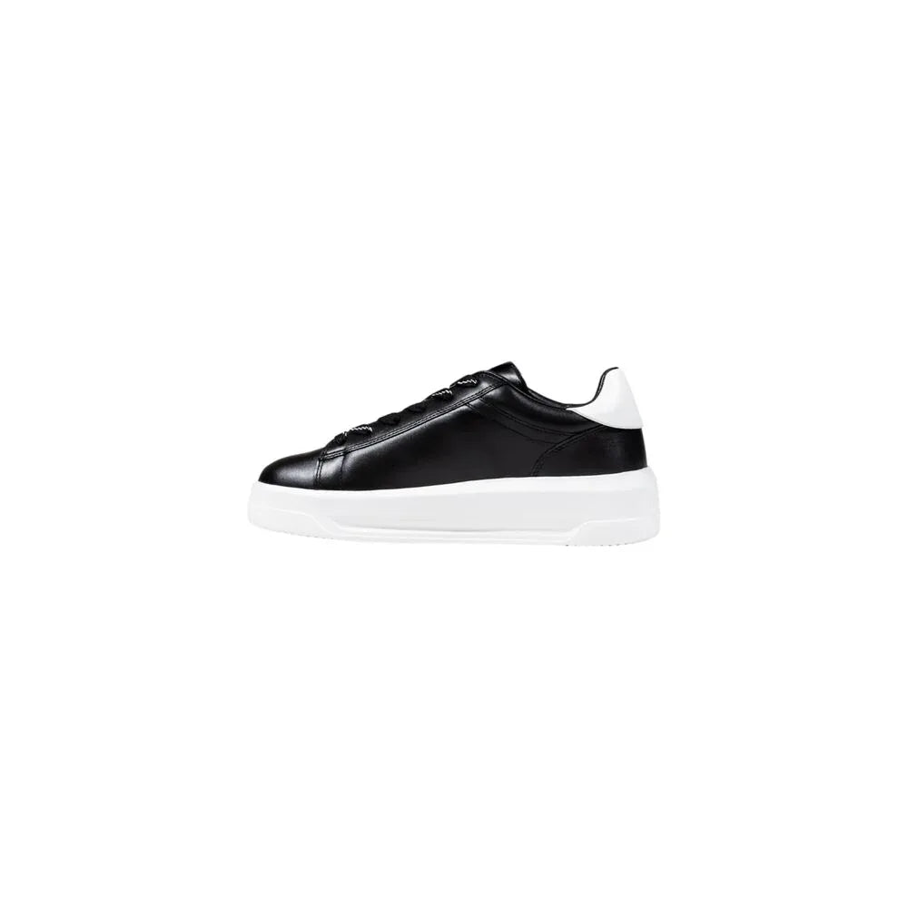 Love Moschino Black And White Synthetic Chunky Sneakers - Zeiniez