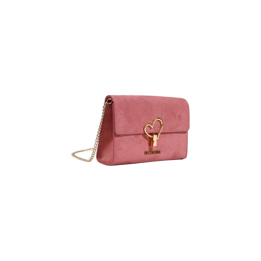 Love Moschino Pink Polyethylene Handbag