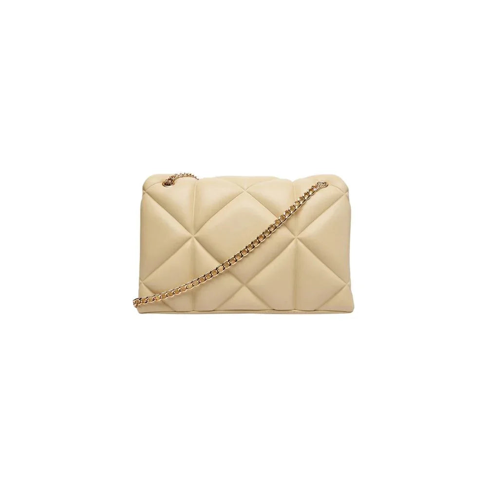Love Moschino Beige Artificial Leather Handbag - Zeiniez