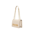 Love Moschino Beige Polyethylene Handbag