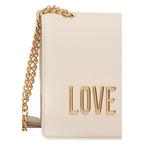 Love Moschino Beige Polyethylene Handbag