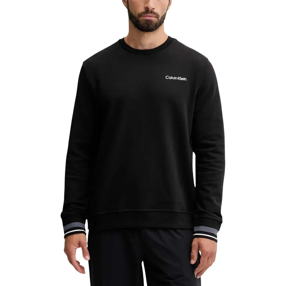 Calvin Klein Sport Black Cotton Sweatshirt - Zeiniez