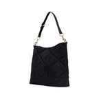 Love Moschino Black Suede Leather Handbag