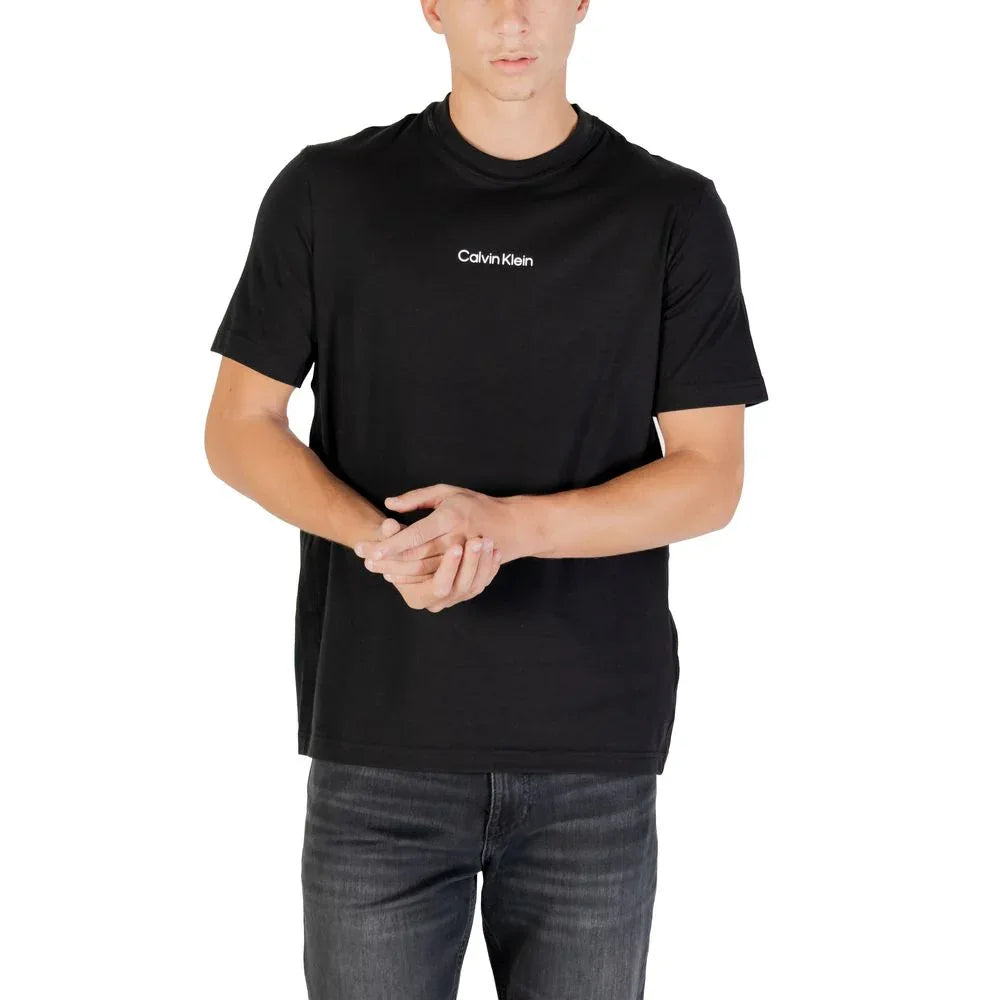 Calvin Klein Sport Black Cotton T-Shirt - Zeiniez