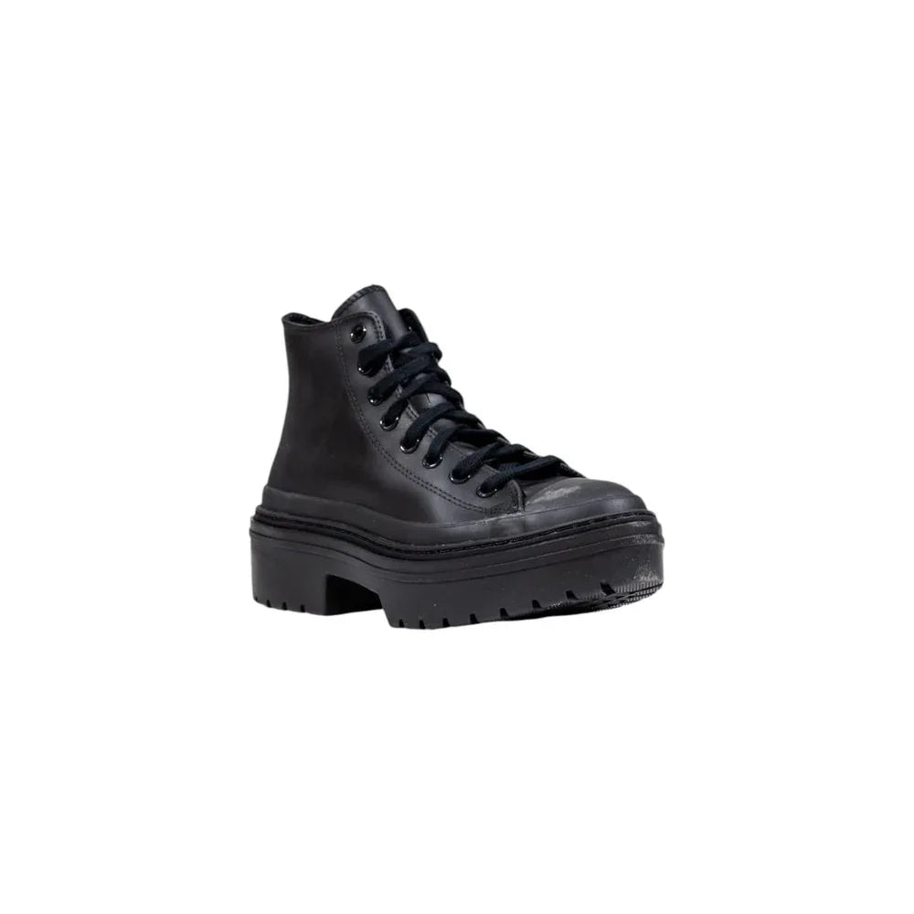 Converse Black Leather Ankle Boots - Zeiniez