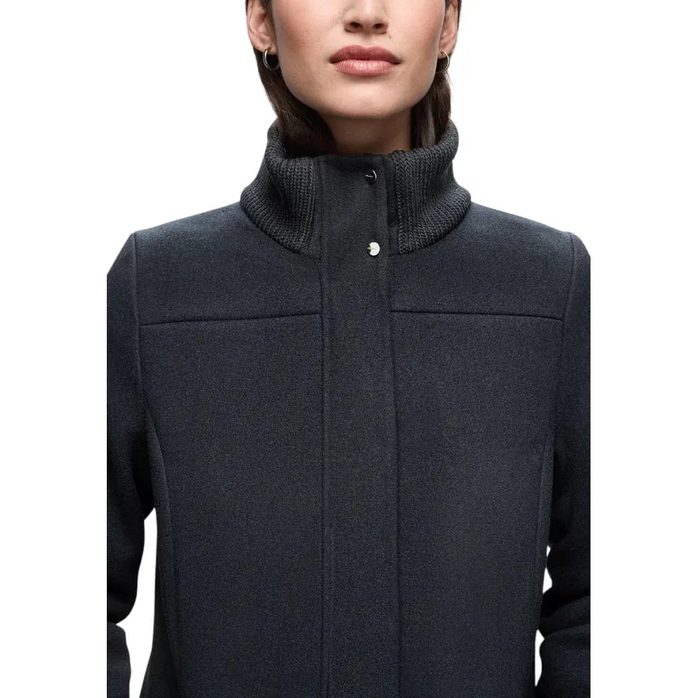 Street One Blue Polyester Coat - Zeiniez