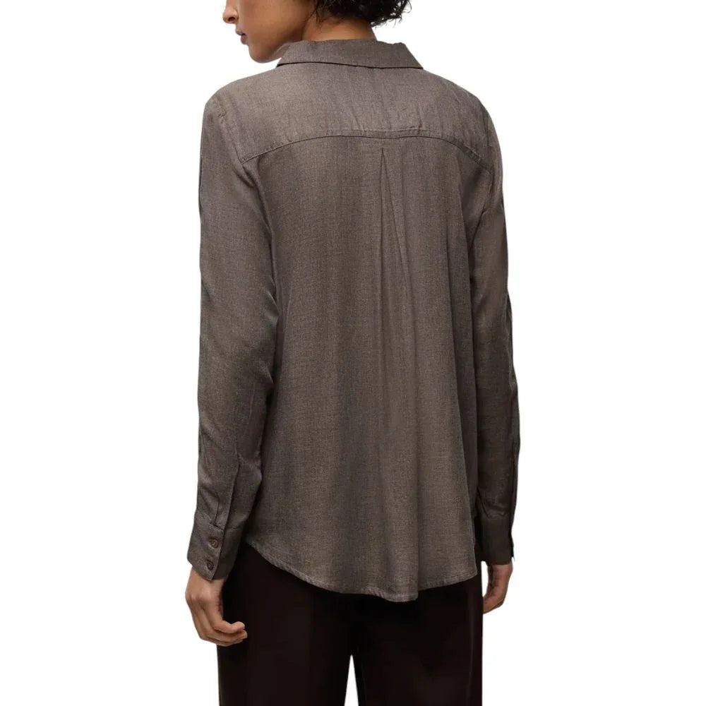 Street One Brown Viscose Blouse - Zeiniez