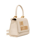 Love Moschino Beige Polyethylene Handbag