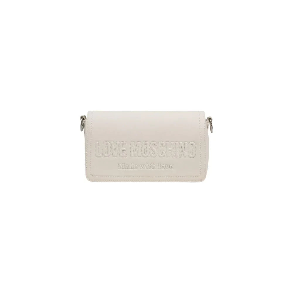 Love Moschino Beige Polyethylene Handbag - Zeiniez
