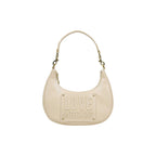 Love Moschino Cream Polyethylene Handbag