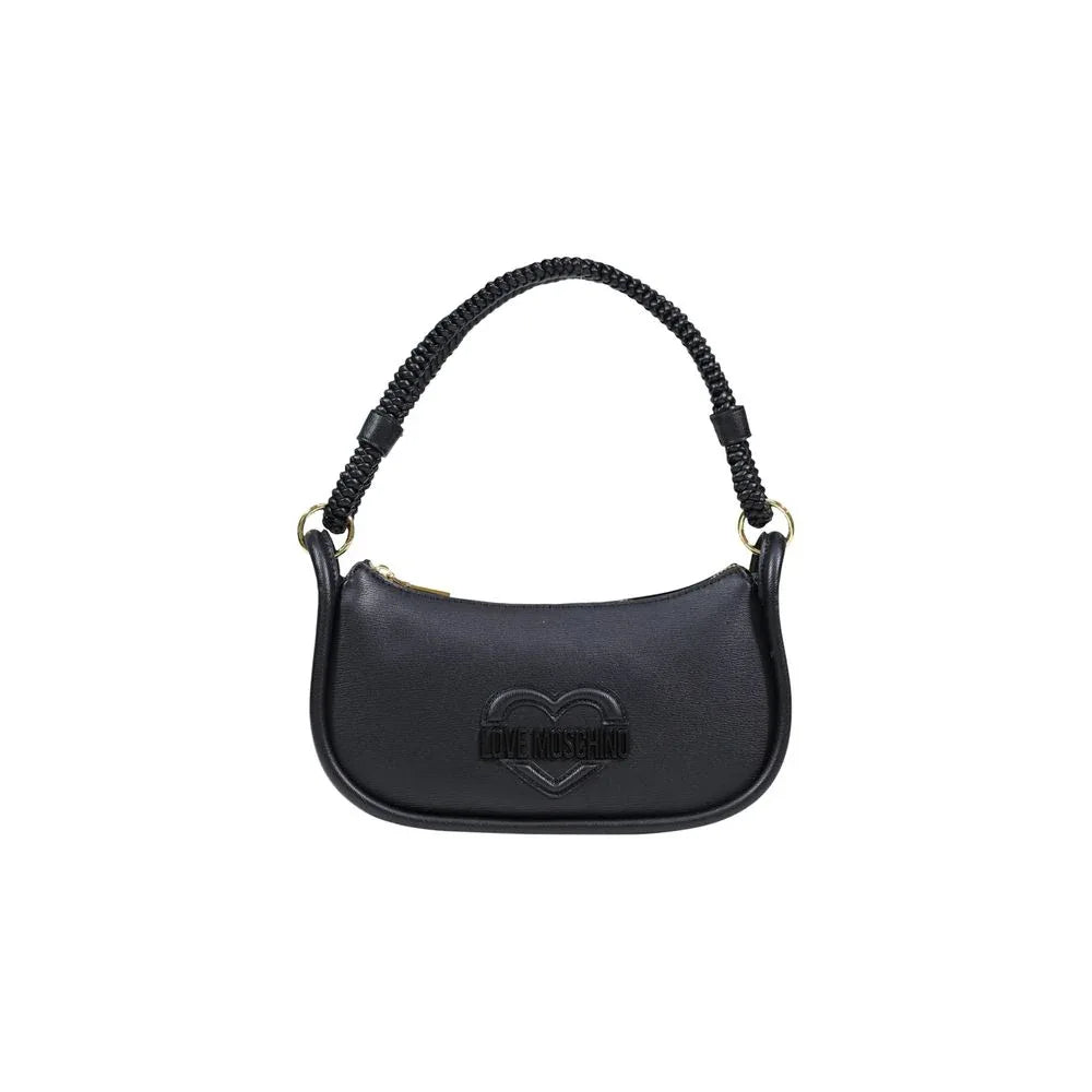 Love Moschino Black Polyethylene Handbag - Zeiniez
