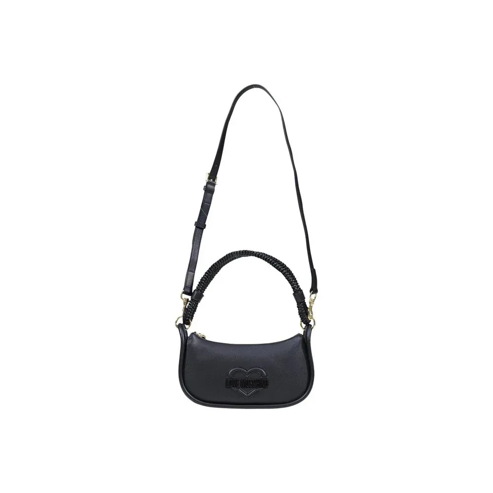 Love Moschino Black Polyethylene Handbag - Zeiniez
